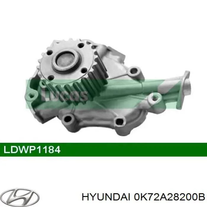  Hyundai/Kia 0K72A28200A ціна, від 54.11 USD