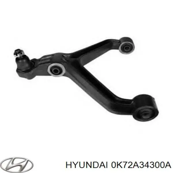 Важіль передньої підвіски нижній, лівий/правий 0K72A34300B Hyundai/Kia