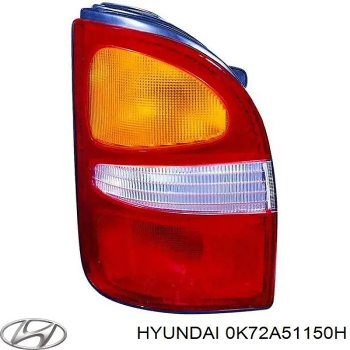 0K72A51150H Hyundai/Kia Ліхтар задній правий
