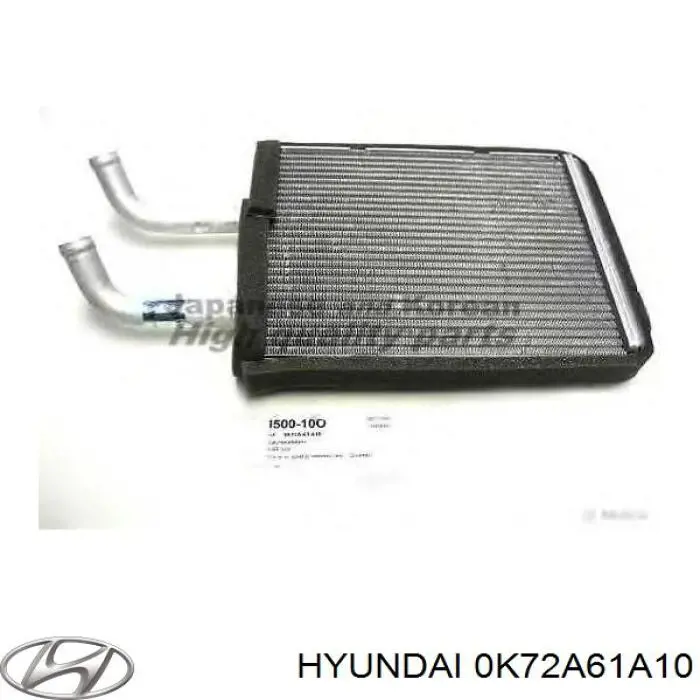 0K72A61A10 Hyundai/Kia Радіатор опалювача салону