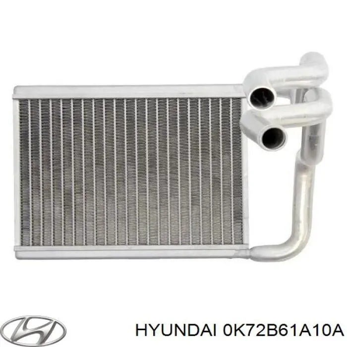 Купити 0K72B61A10 Hyundai/Kia Теплообмінник