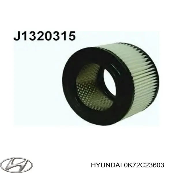 Фільтр повітряний Hyundai/Kia 0K72C23603