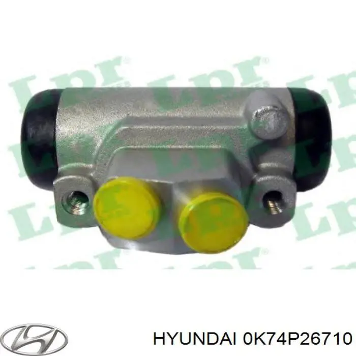 Циліндр гальмівний колісний/робочий, задній Hyundai/Kia 0K74P26710 ціна, від 11.70 USD