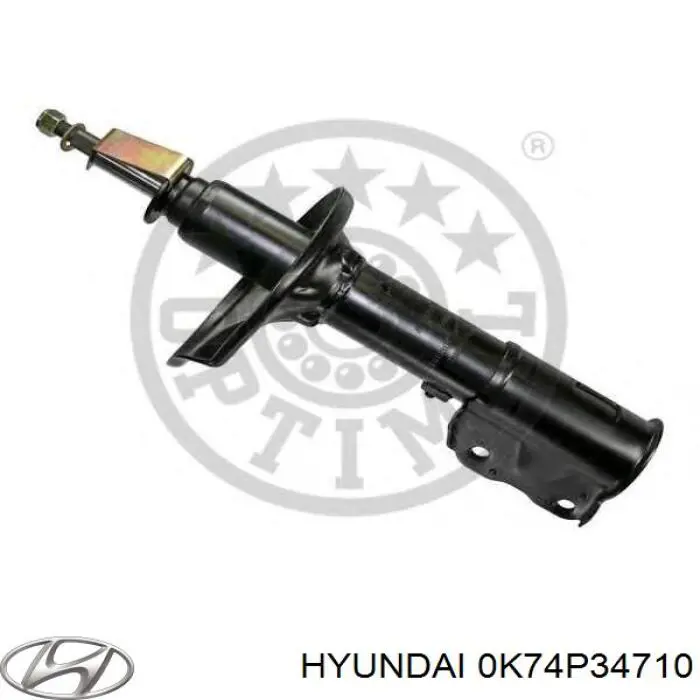 Стійка передня права Hyundai/Kia 0K74P34710