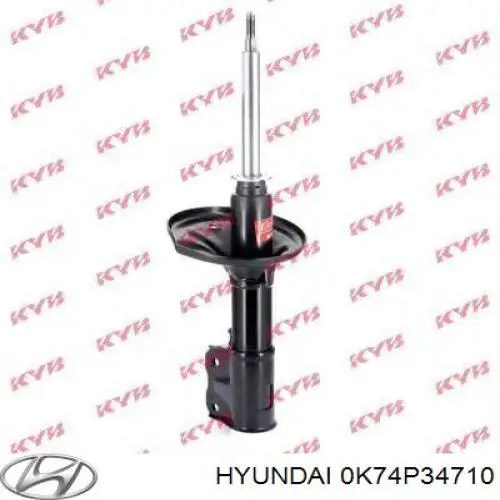 Купити 0K74P34710 Hyundai/Kia Амортизатор передній, правий