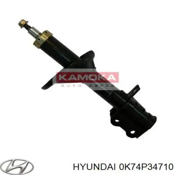 Амортизатор передній, правий 0K74P34710 Hyundai/Kia