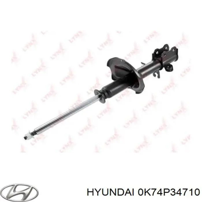 Купити 0K74P34710A Hyundai/Kia Амортизатор передній, правий