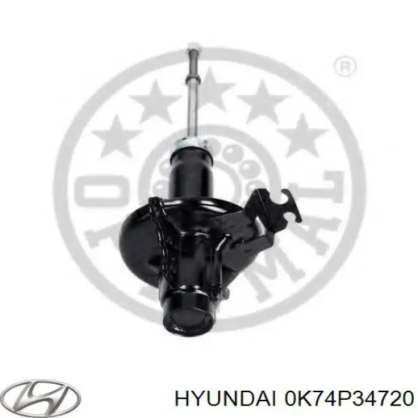 0K74P34720 Hyundai/Kia Ліва передня стійка