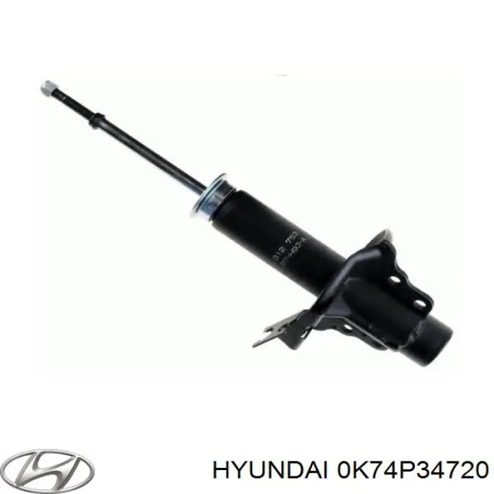 Амортизатор передньої підвіски, лівий Hyundai/Kia 0K74P34720 ціна, від 26.55 USD