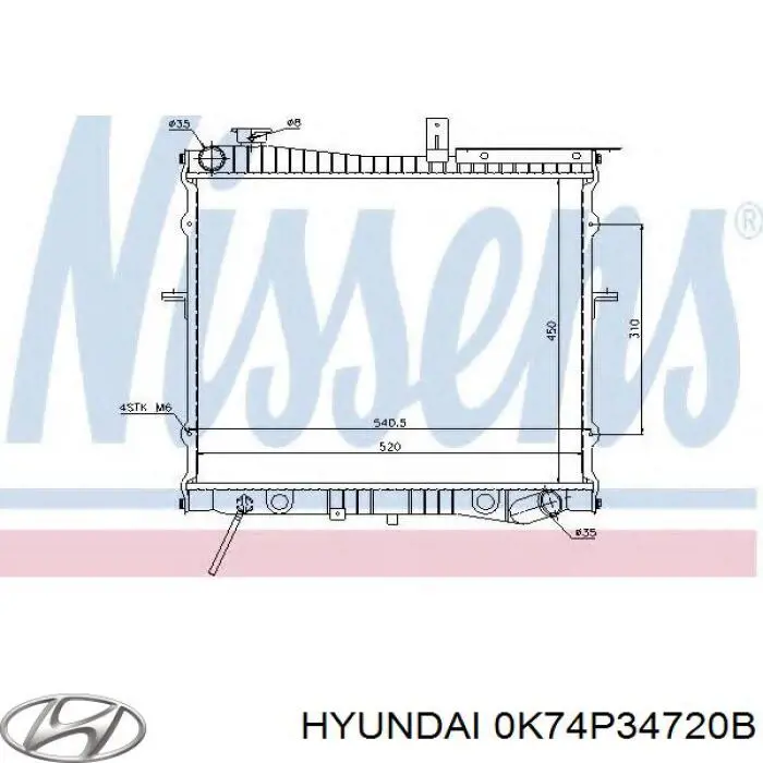 Амортизатор передньої підвіски, лівий Hyundai/Kia 0K74P34720B ціна, від 26.55 USD