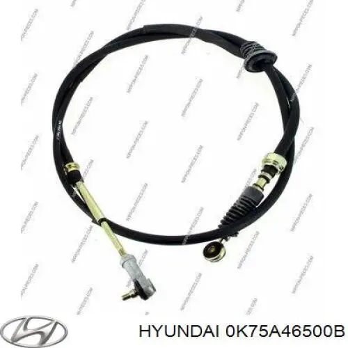 Трос перемикання передач, вибору передачі 0K75A46500B Hyundai/Kia