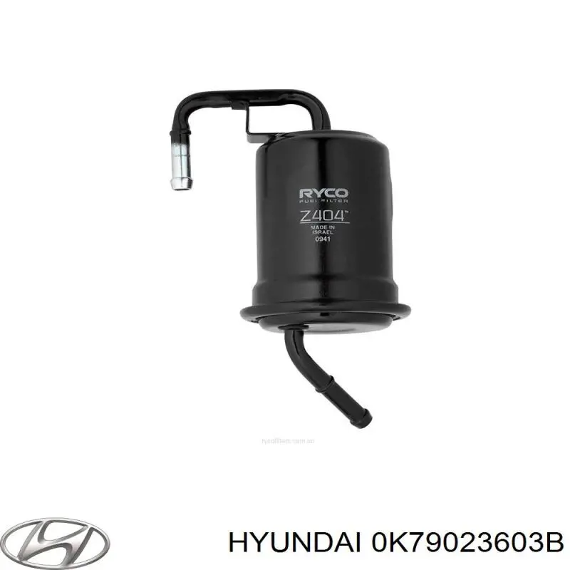 0K79023603B Hyundai/Kia фільтр повітряний