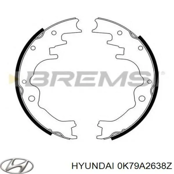 Гальма робочі задні ножні і гальмівні барабани Kavo Parts KBS5403