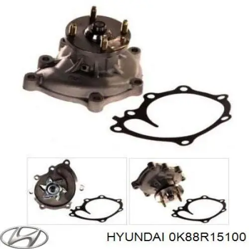 Водяний насос Hyundai/Kia 0K88R15100