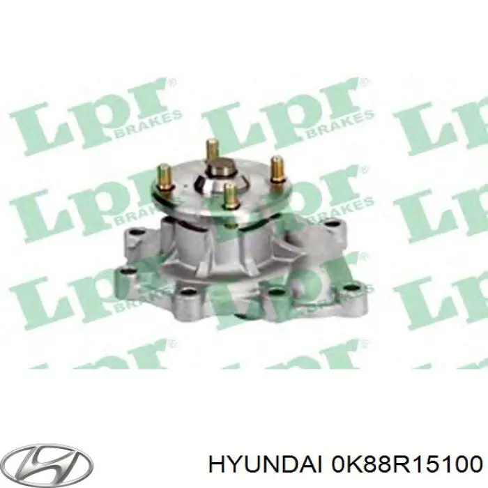Купити 0K88R15100 Hyundai/Kia Насос охолоджуючої рідини
