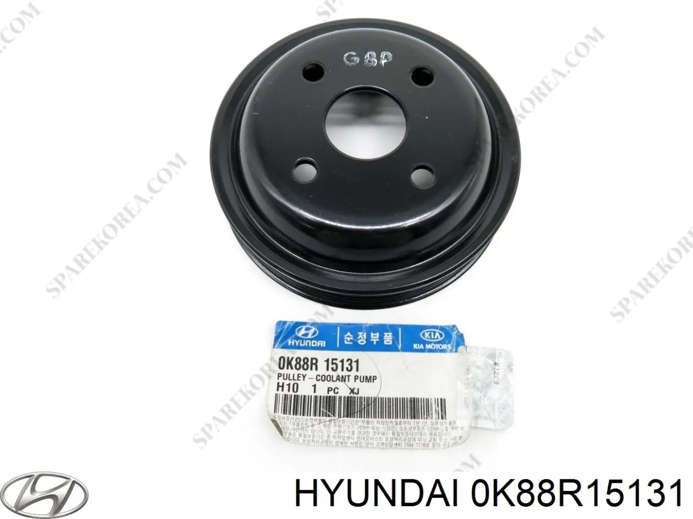 Шків водяної помпи Hyundai/Kia 0K88R15131 ціна, від 9.86 USD