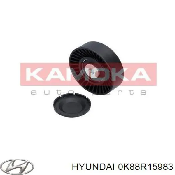Ролик приводного ременя, паразитний 0K88R15983 Hyundai/Kia