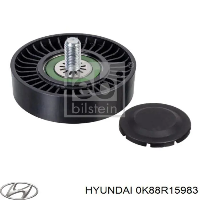 Ролик приводного ременя, паразитний Hyundai/Kia 0K88R15983 ціна, від 9.44 USD