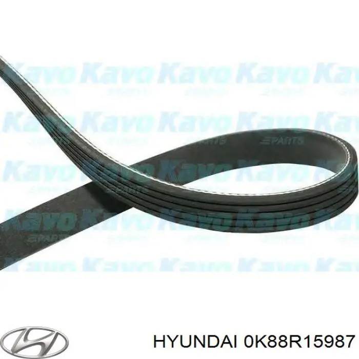 Клиновий ремінь Hyundai/Kia 0K88R15987 ціна, від 10.85 USD