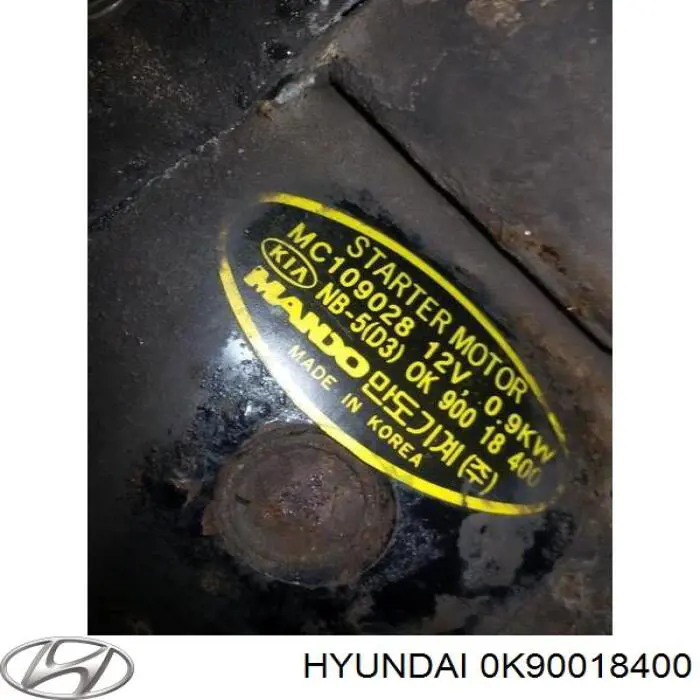 Купити 0K90018400 Hyundai/Kia Стартер