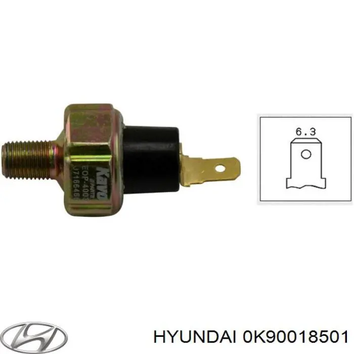 Манометри (показник тиску масла) Hyundai/Kia 0K90018501 ціна, від 3.48 USD