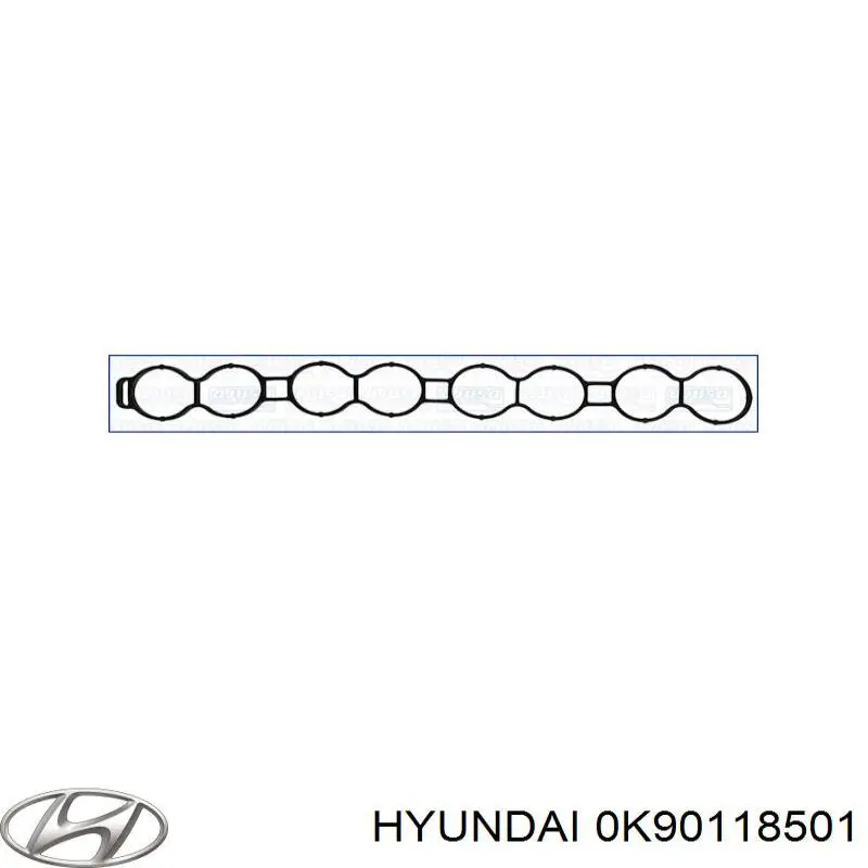 Датчик тиску масла двигуна Hyundai/Kia 0K90118501