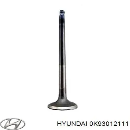 Клапан впускний Hyundai/Kia 0K93012111 ціна, від 3.89 USD