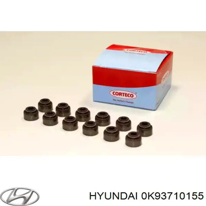 Купити 0K93710155 Hyundai/Kia Сальник клапана (маслознімний), випускного