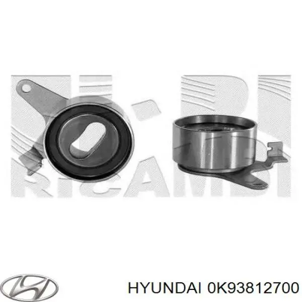0K93812700 Hyundai/Kia ролик натягувача ременя грм