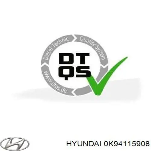 Ремінь кондиціонера Hyundai/Kia 0K94115908