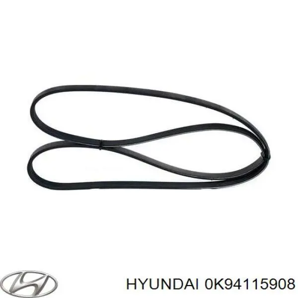 Купити 0K94115908 Hyundai/Kia Ремінь генератора