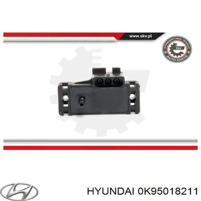 Датчик тиску повітря Hyundai/Kia 0K95018211