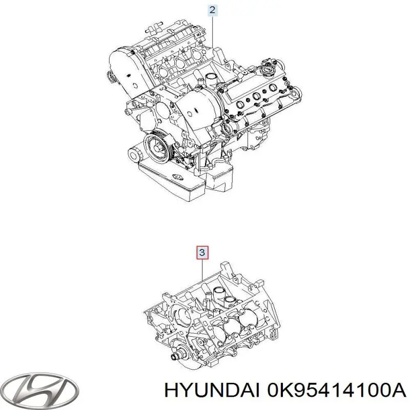 Помпа масляна Hyundai/Kia 0K95414100A ціна, від 45.16 USD