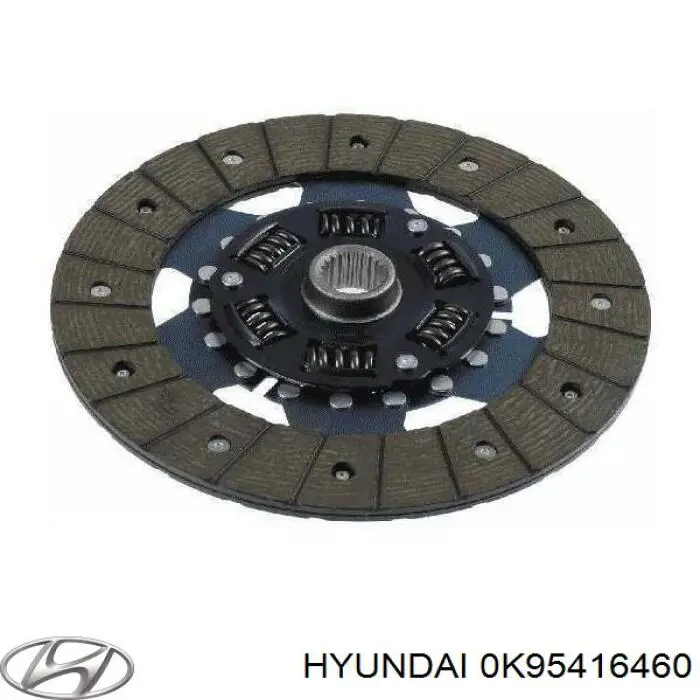 Диск зчеплення 0K95416460 Hyundai/Kia