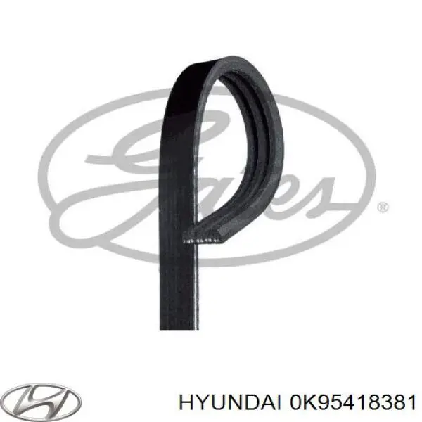 Купити 0K95418381 Hyundai/Kia Ремінь генератора