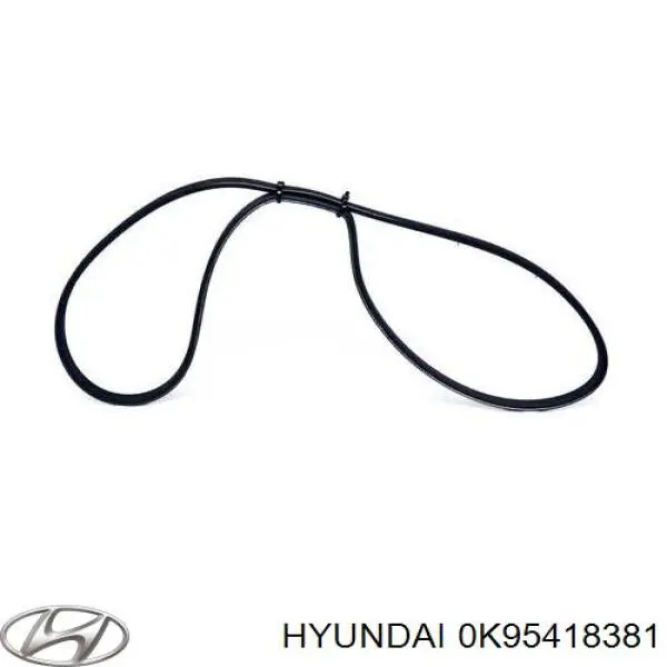 Клиновий ремінь Hyundai/Kia 0K95418381 ціна, від 3.38 USD