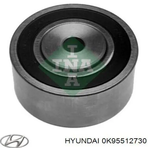 0K95512730 Hyundai/Kia Паразитний провідний ролик