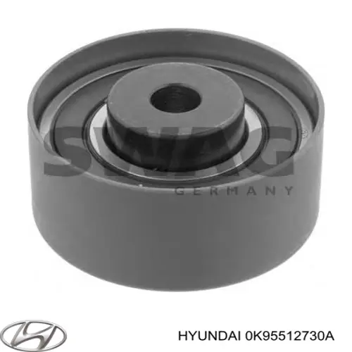 Ролик паразитний ГРМ 0K95512730A Hyundai/Kia
