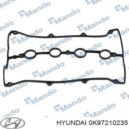 0K97210235 Hyundai/Kia прокладка клапанної кришки двигуна