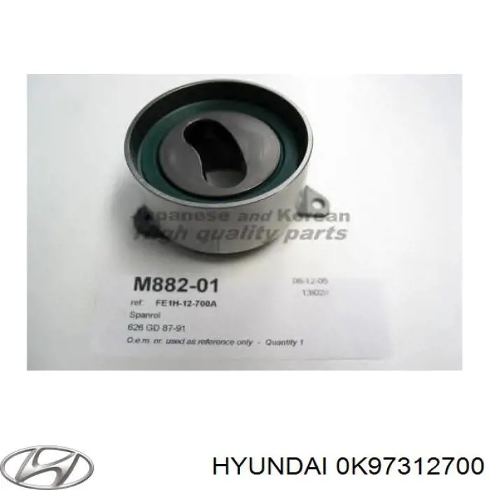 Купити 0K97312700 Hyundai/Kia Натяжний ролик