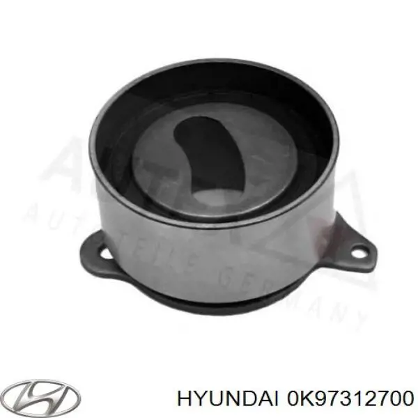 0K97312700 Hyundai/Kia ролик натягувача ременя грм