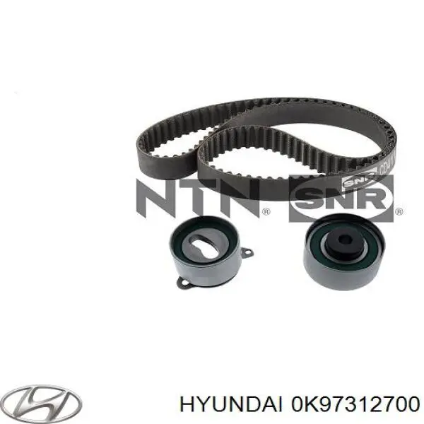 Ролик натяжителя ременя газорозподілу Hyundai/Kia 0K97312700 ціна, від 7.63 USD