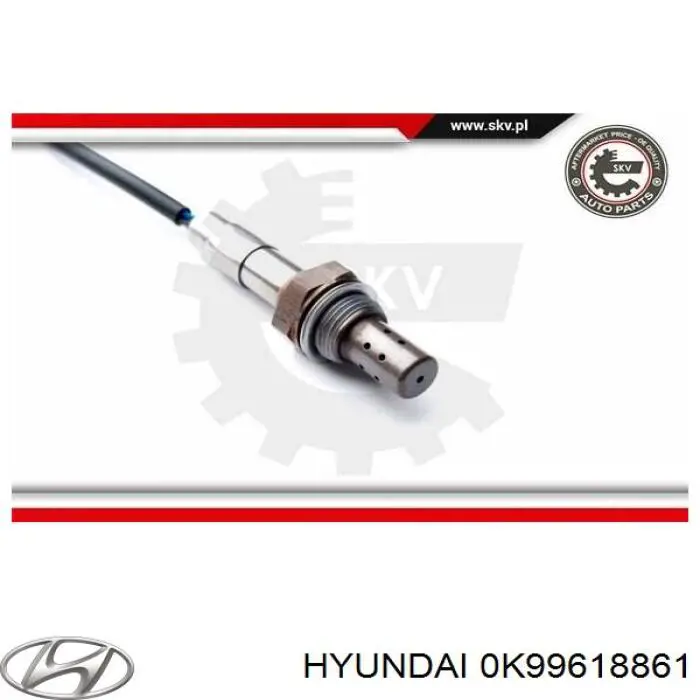 Лямбдазонд, датчик кисню до каталізатора 0K99618861 Hyundai/Kia