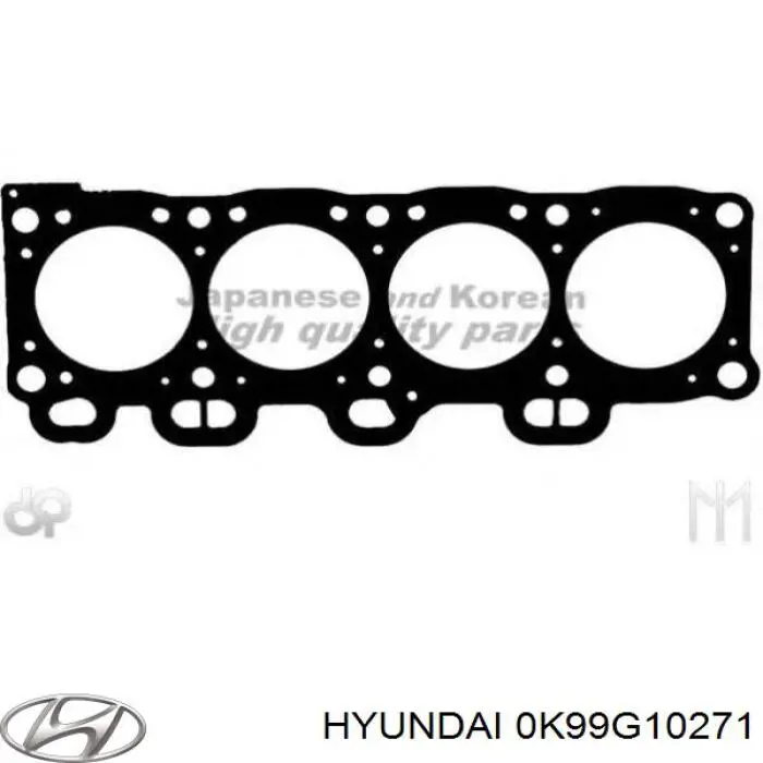 0K99G10271 Hyundai/Kia Прокладка під головку