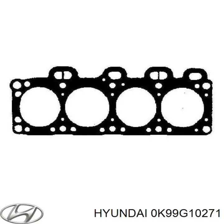 Прокладка ГБЦ Hyundai/Kia 0K99G10271 ціна, від 5.11 USD