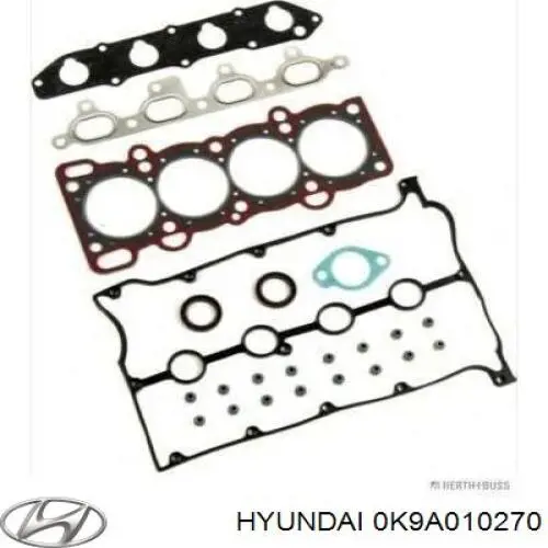 Комплект прокладок двигуна, повний Hyundai/Kia 0K9A010270 ціна, від 40.58 USD