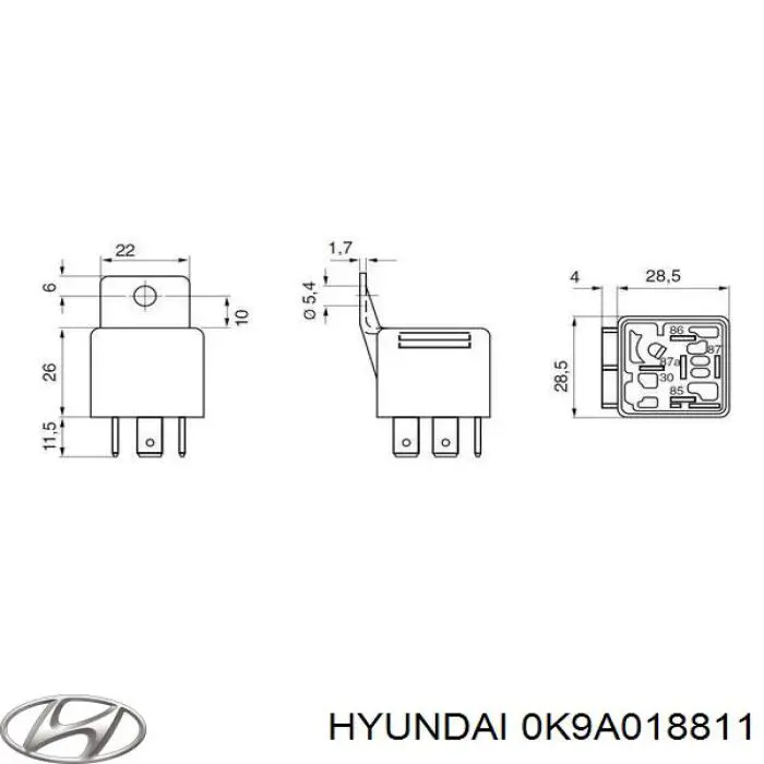 Купити A0015423219 Mercedes Реле електричне багатофункціональне