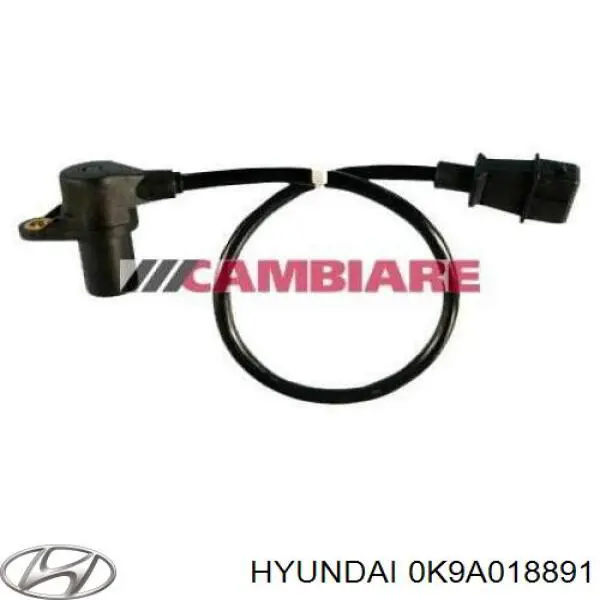 0K9A018891 Hyundai/Kia датчик положення (оборотів коленвалу)
