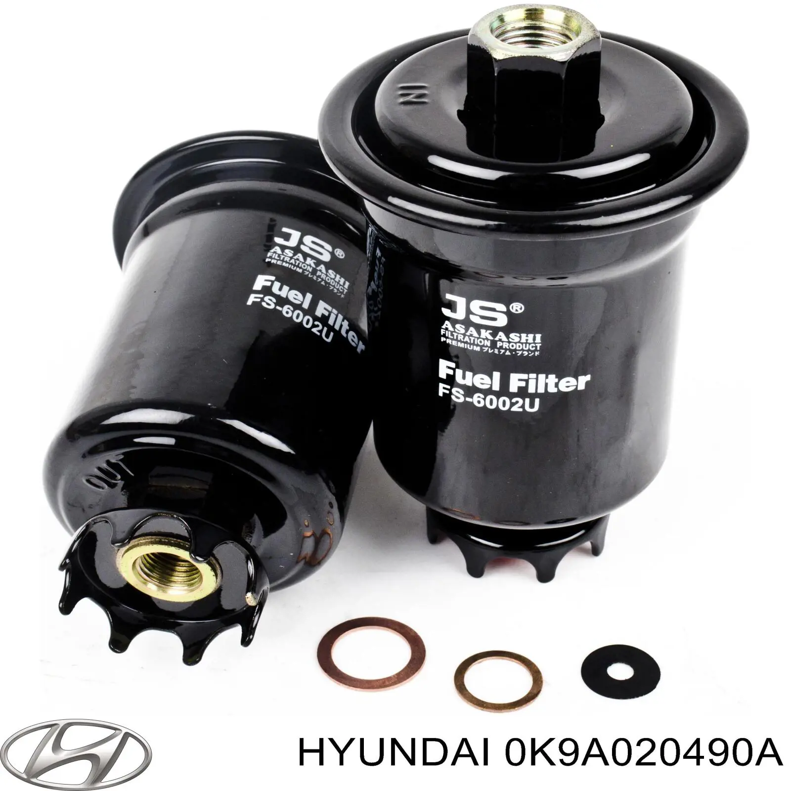 Паливний фільтр 0K9A020490A Hyundai/Kia