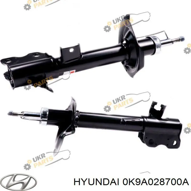 Амортизатор задній, правий 0K9A028700A Hyundai/Kia